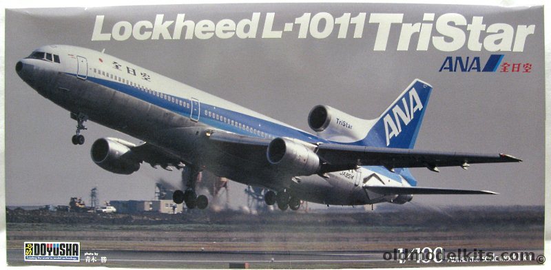 Doyusha 1/100 Lockheed L-1011 Tristar - ANA, 100-TR-4000 plastic model kit